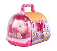 Electric Capybara Plush Toy - Interactive Walking Doll with Sound Light Effects, Soft Cute Animal | Kids Youth Boys Girls Playroom Kindergarten Travel Floor Playtime Educational Fun Gift