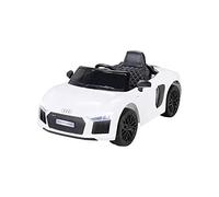Electric Car 12 V AUDI R8 SPYDER WHITE - Deluxe Pack