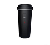 Electric Car Kettle 12V 24V, Portable Travel Water Boiler | with Stainless Steel Heating Cup, 500ml Electric Tea Maker For Vehicle, Camping Car Accessories, Truck Lorry Beverage