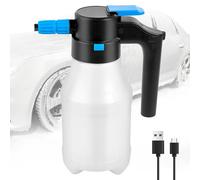 Electric Car Wash Foam Sprayer, Automatic Pressurized Snow Foam Pump Sprayer, 3600mAh Battery Life Long, 60 ° Wide-Angle Spray, Suitable For Cars, Motorcycles, Bicycles Cleaning