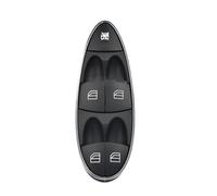 Electric Car Window Lift Switch For Mercedes For Benz For AMG CLS W211 E280 E320 E500 E63 A2118213679 Electric Power Control Button Lifter Button(Silver)