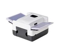 Electric Card Shaker - 15cm Portable Shaking Machine, Battery Deck Mixer, Silent | Convenient Game Accessory for Party, Family Tournaments, Camping, Collecting, Home Use