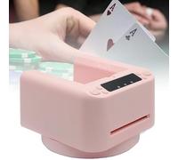 Electric Card Shuffler and Dealing Robot, 360° Rotating Automatic Poker Machine for 2-8 Players, Ideal for UNO, Blackjack, Texas Hold'em