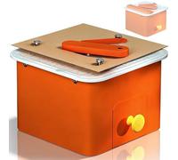 Electric Cardboard Cutter 45W, Safe with 0-4mm Cutting Thickness, Sliding Ruler & Chip Guide for DIY Projects, Crafting & Engineering Creativity