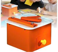 Electric Cardboard Cutter for Kids, Safe Power Tool for DIY Projects with Scrap Drawer, Encourages Creativity in Cardboard Construction Activities