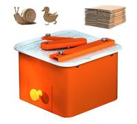 Electric Cardboard Cutter, Kids Safe Saw Tool for Crafts, Adjustable Thickness for DIY Projects, 3D Building, Upcycling, School Art Activities