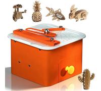 Electric Cardboard Saw for Kids, Safe Manual Cutting Tool for DIY Projects, Precision Chomp Saw for Ages 5+, Cuts Cardboard up to 4mm Thickness, Perfect for Craft Activities