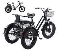 Electric Cargo Bike for Adults - 200 Kg Load Capacity, 48V Removable Battery, 35 Km Range, Ideal for Commuting and Travel