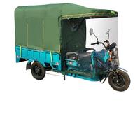 Electric Cargo Tricycle Canopy Cover with Side Curtain for All-Season Protection