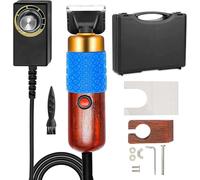 Electric Carpet Trimmer, 6-Speed Adjustable Tufting Shears, Ceramic Blade Shaving System, and Pet Hair Dual-Purpose with Limit Comb Professional Set