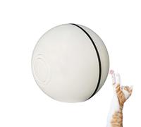 Electric Cat Ball, Automatic Cat Ball - Illuminated Self-Agitating Ball - Interactive Indoor Rolling Kitten Smart Automatic Cat for Boredom Relieves