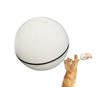 Electric Cat Ball,Lighted Self-Moving Ball | Agile Moving Interactive Automatic Kitten Relaxing Toys for Bored Indoor Cats