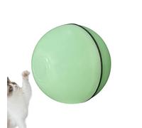 Electric Cat Ball Toy - Lighted Self-Moving Ball - Agile Moving Interactive Automatic Kitten Relaxing Toys for Bored Indoor Cats