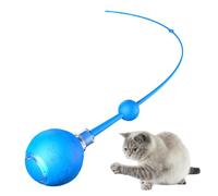 Electric Cat Ball Toy with Rope, 3 Modes Intelligent Cat Ball Toy - Rechargeable Intelligent Toy for Dogs Hunting Training Automatic Activity Promotion