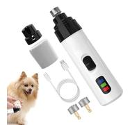 Electric Cat Nail Grinder, Electric Dog Nail Trimmer, Safe and Painless Pet Accessorie, Noise- Claw Grooming Tool, for Kittens, Puppy Toenail Grinding Experience Unafraid