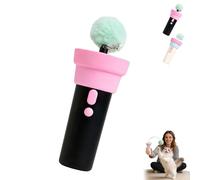 Electric Cat Teaser, The New Way to Relax and Play with Your Cat, Interactive Cat Toys for Indoor Cats, USB Rechargeable Durable Safe Toy for Bored Kittens Adult Multi Cat Households (Black)