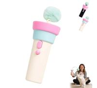 Electric Cat Teaser, The New Way to Relax and Play with Your Cat, Interactive Cat Toys for Indoor Cats, USB Rechargeable Durable Safe Toy for Bored Kittens Adult Multi Cat Households (White)