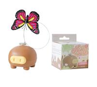 Electric Cat Toy - Butterfly Cat Teaser Interactive Toys - Battery Operated Non-Slip Teaser Pet Supplies Training Games for Boredom Indoor Exercise, Keep Them Busy