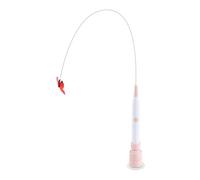 Electric Cat Toy, Detachable 2-Mode Pet Exercise Teaser Stick, Interactive Kitten Toys for Indoor Cats, for Small Medium Large Kitten Yards Porches Gardens Lawn Outdoor