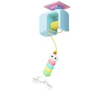 Electric Cat Toy - Door Hanging Cat Trainer Attract your cat's attention with an automatically rotating ball. Rechargeable smart toy for long time playing. Designed for home, indoor, tr