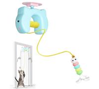 Electric Cat Toy | Electric Interactive Pet Game | Intelligent Kitten Exercise Toy - Indoor Hunting Simulation Enrichment Boredom Relief Training