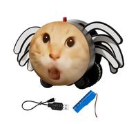 Electric Cat Toy | Electric Spider Crawling Animal Toy,Interactive Funny Automatic Device for Indoor Outdoor Home Play Pets Game Birthday Christmas