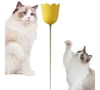 Electric Cat Toy | Flower Shape Interactive Game | Auto-Rotate Electronic Cat Toys - for Mental Stimulation Practice Agility Training Indoor Home Solo Play Running Pet Birthday