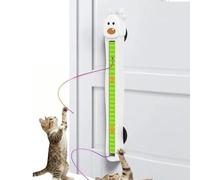 Electric Cat Toy - Wall Mounted Flying Rope | Rechargeable Cat Exercise Toys | Automatic Moving Educational Càt Toy, Adjustable Movement Mode, For Bored Kittens Adult Cats Indoor Play