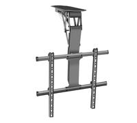 Electric Ceiling Mounted TV Bracket for 50-75 Inch TVs Remote Control Rotating Wall-Mounted DT500 Heavy Duty Adjustable Easy Installation