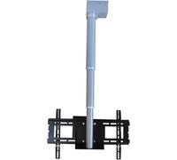 Electric Ceiling TV Mount Adjustable Height TV Lift with Remote Control (100 cm) Space-Saving Ceiling Bracket for Home Theater Smart TV Holder Easy Installation