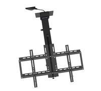 Electric Ceiling Tv Mount - Motorized Ceiling Tv Mount, Electric Tv Lift With Remote Control And Memory Setting, For 32" To 70" Tvs Up To 60Kg/132Lbs, Three Installation Metho