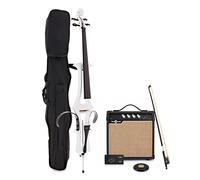 Electric Cello Amp Pack by Gear4music, White