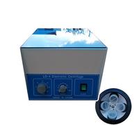 Electric Centrifuge, Desktop Large Capacity Centrifuge, 4000rpm, 60min Timer, Low noise + easy, Adjustable speed/practical, for laboratory research,LD-4