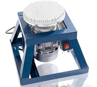 Electric Ceramic Polishing Machine, 220V, 1400 RPM, Features Wear-Resistant Grinding Discs, One-Button Operation for DIY Projects and Crafts