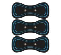 Electric Cervical Vertebra Massager Stickers Portable TENS Unit for Back Shoulders Waist Legs and Feet Pain Relief