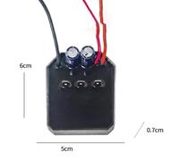 Electric Chain High-Power Control Board for Compact Battery Powered Chainsaws Drive Saw Board 55a 21v with Overheat Short-Circuit Protection Lithium 60x50x7mm