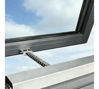 Electric Chain Window Opener - 600mm Linear Actuator with Mounting Bracket for Home Automation Smart Window & Door Opener Quiet & Efficient Electric Actuator