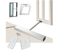 Electric Chain Window Opener with Remote Control and Switch, DC24V Automatic Window Opener Stroke 300mm -800mm for Skylight Window Greenhouse and Roof Vent (Color : 24V Motor+Remote+Switch, Size : 5