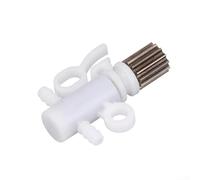 Electric Chainsaw Oil Pump Assembly for SF140, Metal Plastic Replacement Part for Woodcutting Saw, Efficient Lubrication Accessory 4.3x1.1cm White
