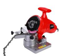 Electric Chainsaw Sharpener, 8400 RPM High-Speed Automatic Chain Saw Grinder with Precise 0-35° Angle Adjuster, Durable Sharpening Kit for Most Chainsaw Blades
