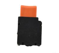 Electric Chainsaw Trigger Switch with Dual Pole Off-Lock and Speed Control, Compatible with 5016, for Durable Plastic Casing AC250V 6A