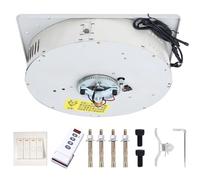 Electric Chandelier Hoist with Remote Control and Wall Switch for Easy Lamp Cleaning and Maintenance