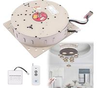 Electric Chandelier Hoist with Remote Control and Wall Switch, Heavy-Duty Lifting System for High Ceiling Lamp Maintenance and Cleaning