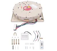 Electric Chandelier Lifter System with Remote Control and Wall Switch for High Ceilings and Villas, Ceiling-Mounted Lift for Pendant Lamps