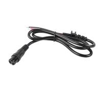 Electric Charging Port - Scooter Battery Connector, Flame Proof Terminal | Reinforced 3 Pin Plug with Secure Fit, Power Supply Port for Electric Scooters, Mobility Devices, and E-Vehicle Charging