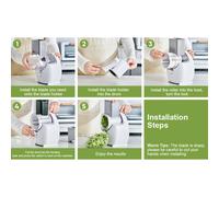 Electric Cheese Grater Detachable Electric Salad Maker for Home Kitche