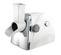 Electric Cheese Grater, Rotary Cheese Shredder Machine with 3 Stainless Steel Blades, Multi-Functional Vegetable Slicer for Quick Cheese Grinding