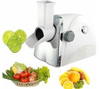 Electric Cheese Grater with 3 Stainless Steel Rotary Knives for Efficient Grating and Slicing, Ideal for Commercial and Home Kitchens