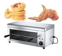 Electric Cheese Melter Cheesemelter Grill - 2000W Precise - Wall-Mountable, 122-572°F - Commercial Stainless Steel Salamander Broiler - for Melt Cheese, Toast Sandwiches, Grill Steaks