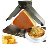Electric Cheese Melter for Nacho Cheese Wheel, Adjustable Angle, Rapid Heating, Half-Round for Restaurant Use